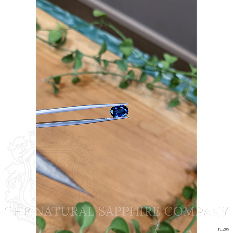 2.15 Ct. Blue Sapphire from Ceylon (Sri Lanka)