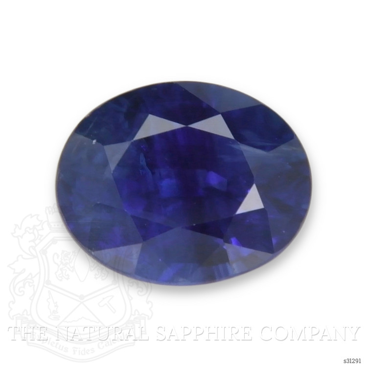 1.95 Ct. Purplish Blue Sapphire from Ceylon (Sri Lanka)