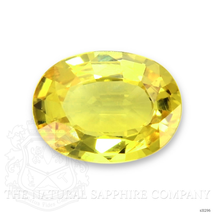 1.33 Ct. Yellow Sapphire from Ceylon (Sri Lanka)