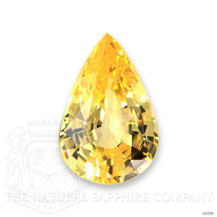 1.33 Ct. Yellow Sapphire from Ceylon (Sri Lanka)