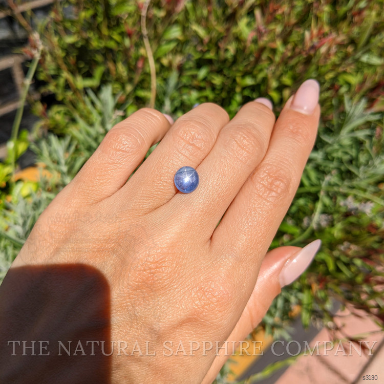 2.55 Ct. Blue Star Sapphire from Burma (Myanmar)