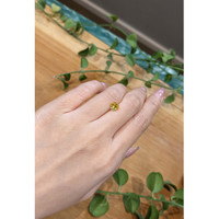 1.18 Ct. Orangish Yellow Sapphire from Ceylon (Sri Lanka) Life Style