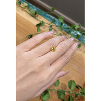 1.11 Ct. Orangish Yellow Sapphire from Ceylon (Sri Lanka) Life Style