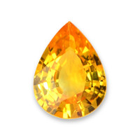 1.15 Ct. Orangish Yellow Sapphire from Ceylon (Sri Lanka) Video