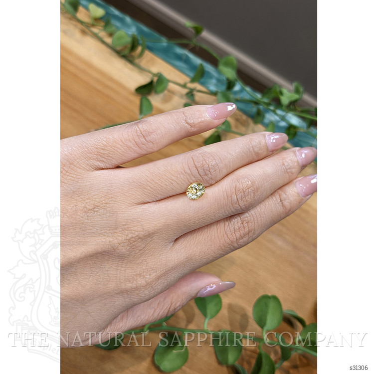 1.33 Ct. Yellow Sapphire from Ceylon (Sri Lanka)