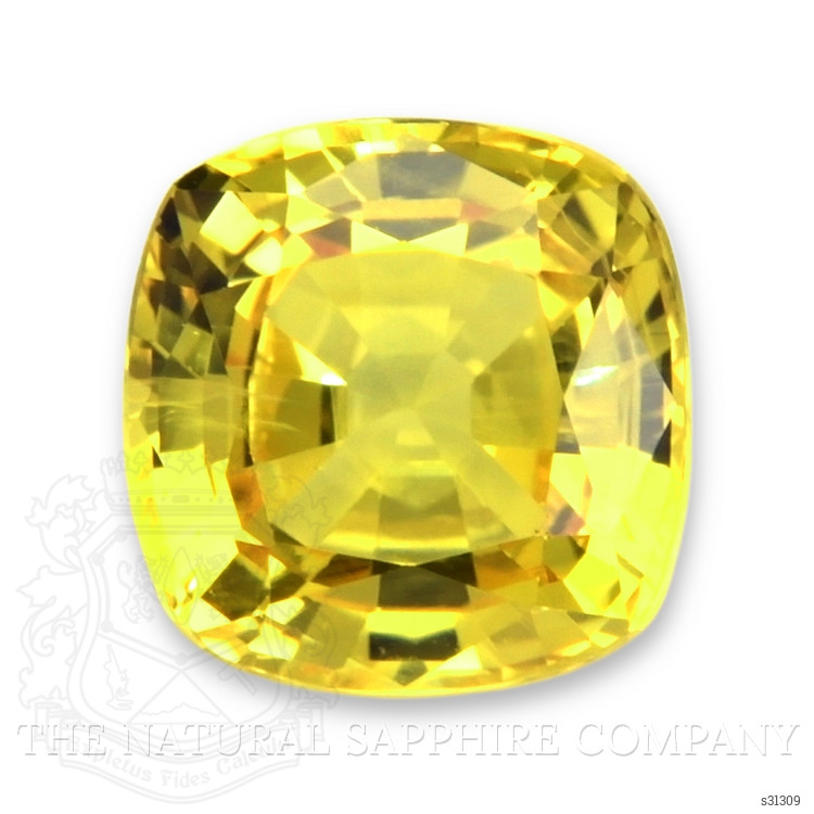 1.08 Ct. Orangish Yellow Sapphire from Ceylon (Sri Lanka)