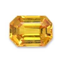 1.21 Ct. Orangish Yellow Sapphire from Ceylon (Sri Lanka) Video