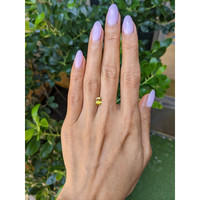 0.97 Ct. Yellow Sapphire from Ceylon (Sri Lanka) Life Style