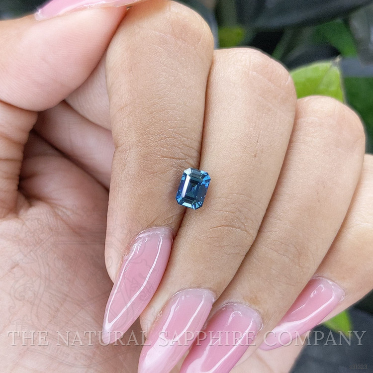 1.03 Ct. Greenish Blue Sapphire from Madagascar