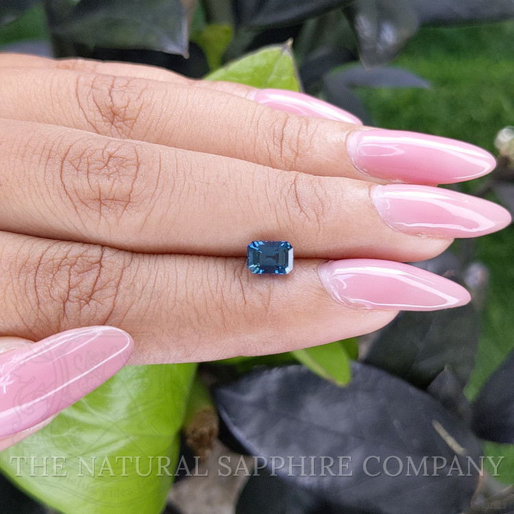 1.03 Ct. Greenish Blue Sapphire from Madagascar