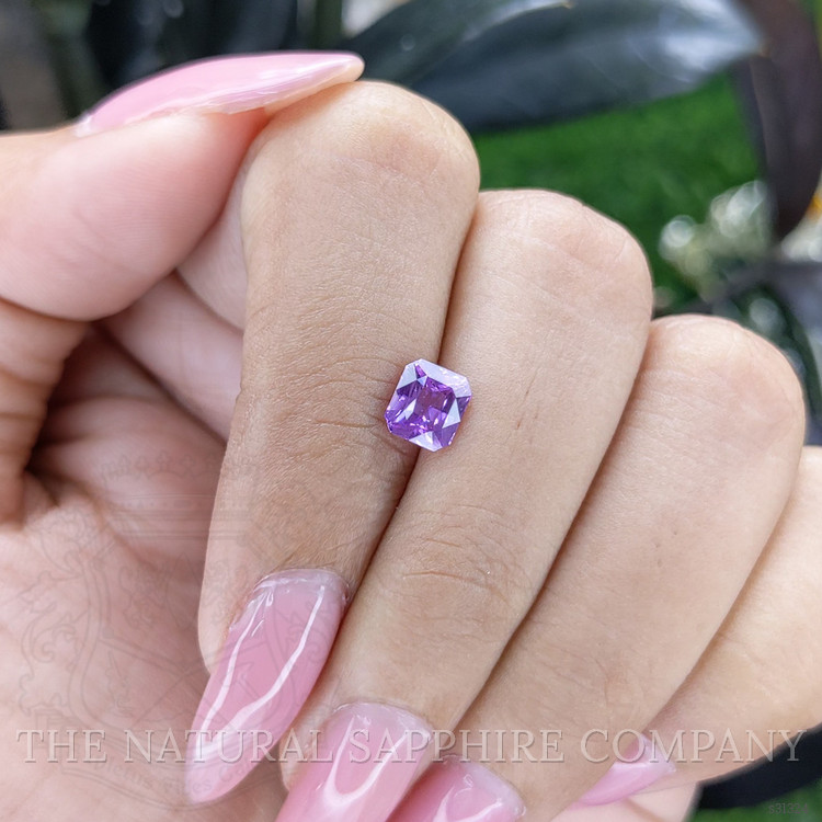 1.12 Ct. Purple Sapphire from Madagascar