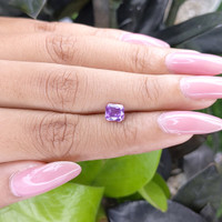1.12 Ct. Purple Sapphire from Madagascar Life Style