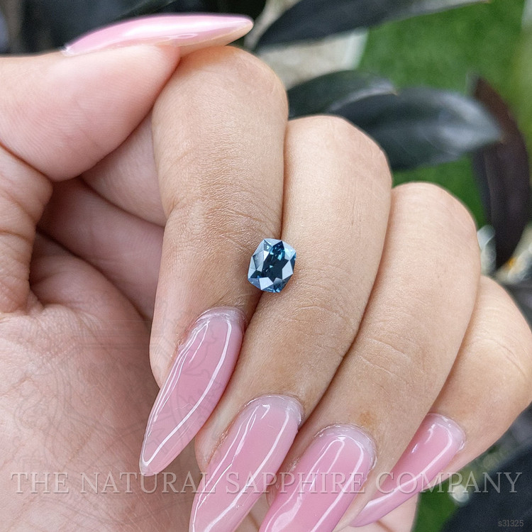 1.19 Ct. Greenish Blue Sapphire from Madagascar