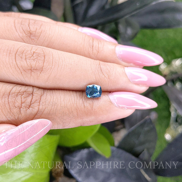 1.19 Ct. Greenish Blue Sapphire from Madagascar