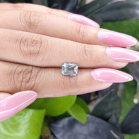 1.58 Ct. Green Sapphire from Madagascar Life Style