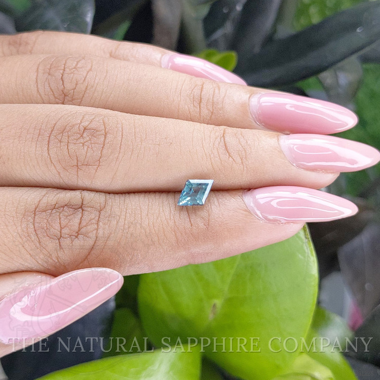 1.01 Ct. Greenish Blue Sapphire from Madagascar