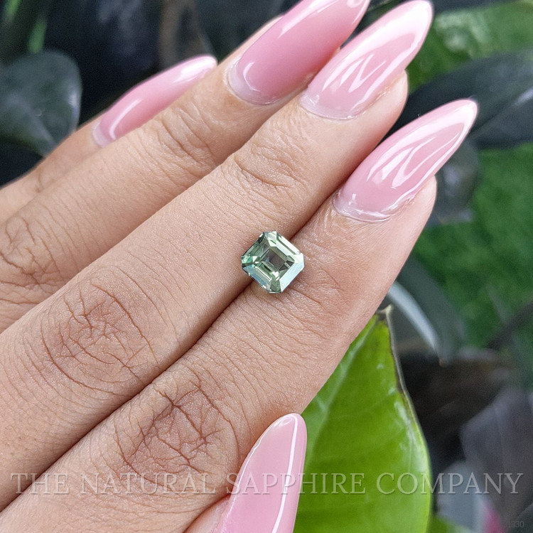 1.53 Ct. Bluish Green Sapphire from Madagascar