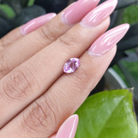 1.02 Ct. Purple Sapphire from Madagascar Life Style