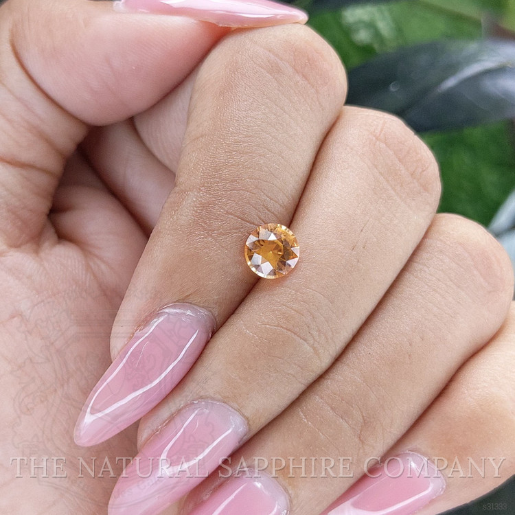1.07 Ct. Peach Sapphire from Madagascar