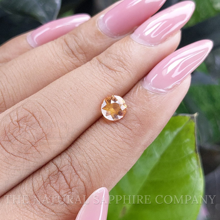 1.07 Ct. Peach Sapphire from Madagascar