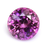 0.67 Ct.Tw. Round Sapphire