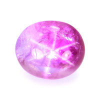 2.87 Ct. Pink Star Sapphire from Burma (Myanmar) Video