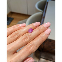 2.87 Ct. Pink Star Sapphire from Burma (Myanmar) Life Style