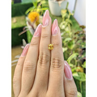 1.76 Ct. Orangish Yellow Sapphire from Ceylon (Sri Lanka) Life Style