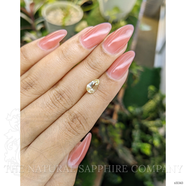 1.39 Ct. Yellow Sapphire from Ceylon (Sri Lanka)