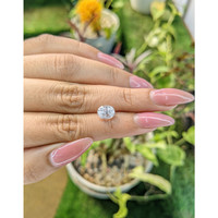 2.55 Ct. White Sapphire from Ceylon (Sri Lanka) Life Style