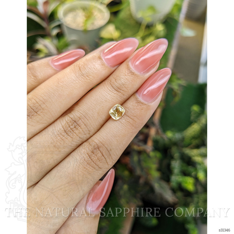 1.20 Ct. Yellow Sapphire from Ceylon (Sri Lanka)