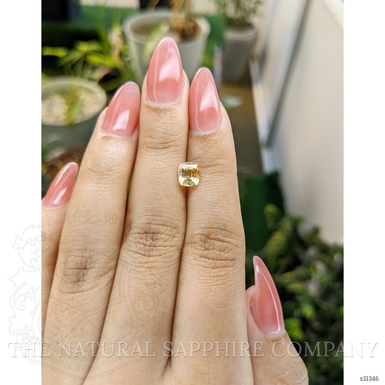 1.20 Ct. Yellow Sapphire from Ceylon (Sri Lanka)