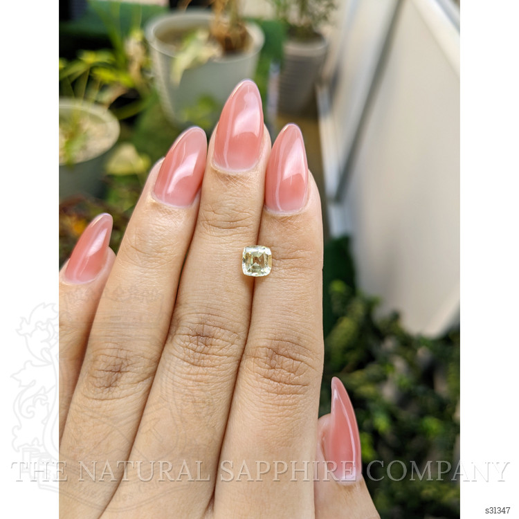 1.28 Ct. Yellow Sapphire from Ceylon (Sri Lanka)