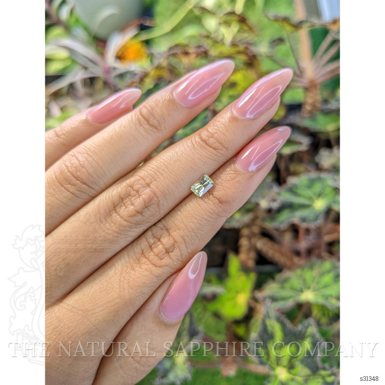 0.75 Ct. Yellow Sapphire from Ceylon (Sri Lanka)