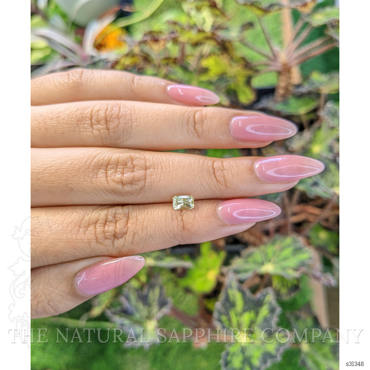 0.75 Ct. Yellow Sapphire from Ceylon (Sri Lanka)