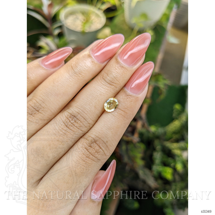 1.16 Ct. Yellow Sapphire from Ceylon (Sri Lanka)