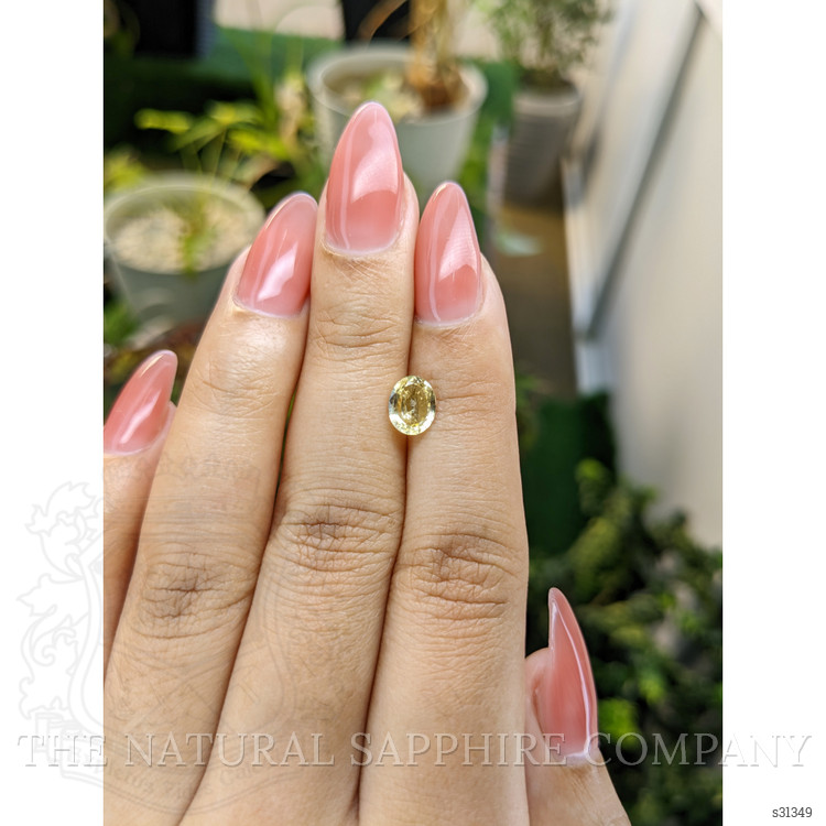 1.16 Ct. Yellow Sapphire from Ceylon (Sri Lanka)