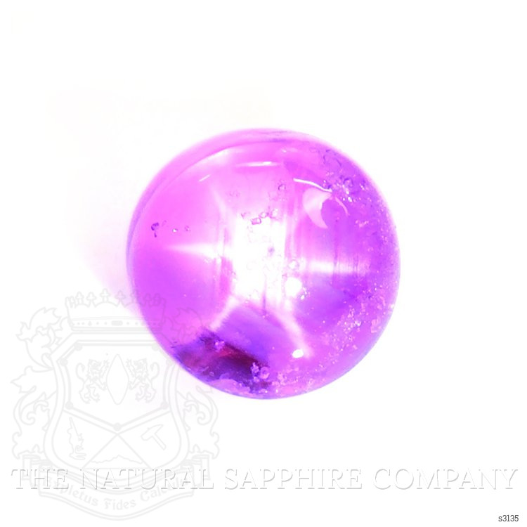 2.90 Ct. Pink Star Sapphire from Burma (Myanmar)