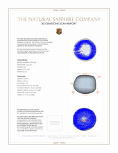 2.90 Ct. Pink Star Sapphire from Burma (Myanmar) 3 D Scan Report
