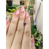 0.91 Ct. Purple Sapphire from Ceylon (Sri Lanka) Life Style
