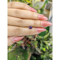 0.91 Ct. Purple Sapphire from Ceylon (Sri Lanka) Life Style