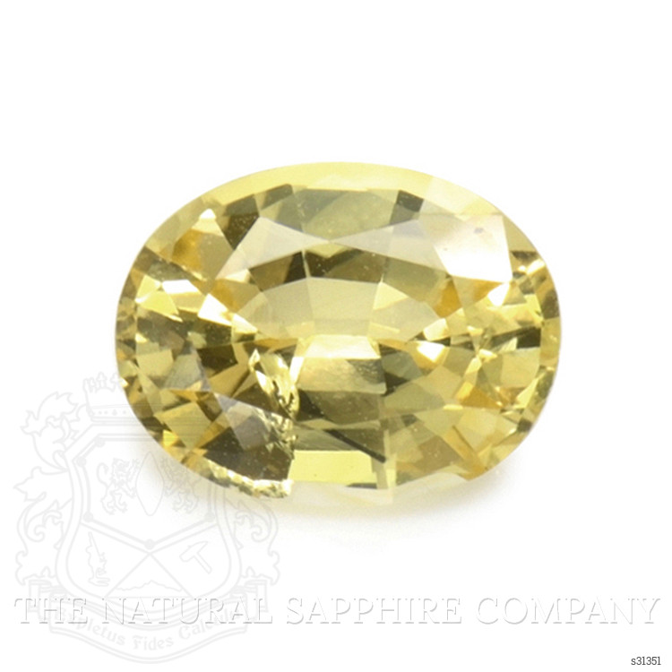 1.03 Ct. Yellow Sapphire from Ceylon (Sri Lanka)