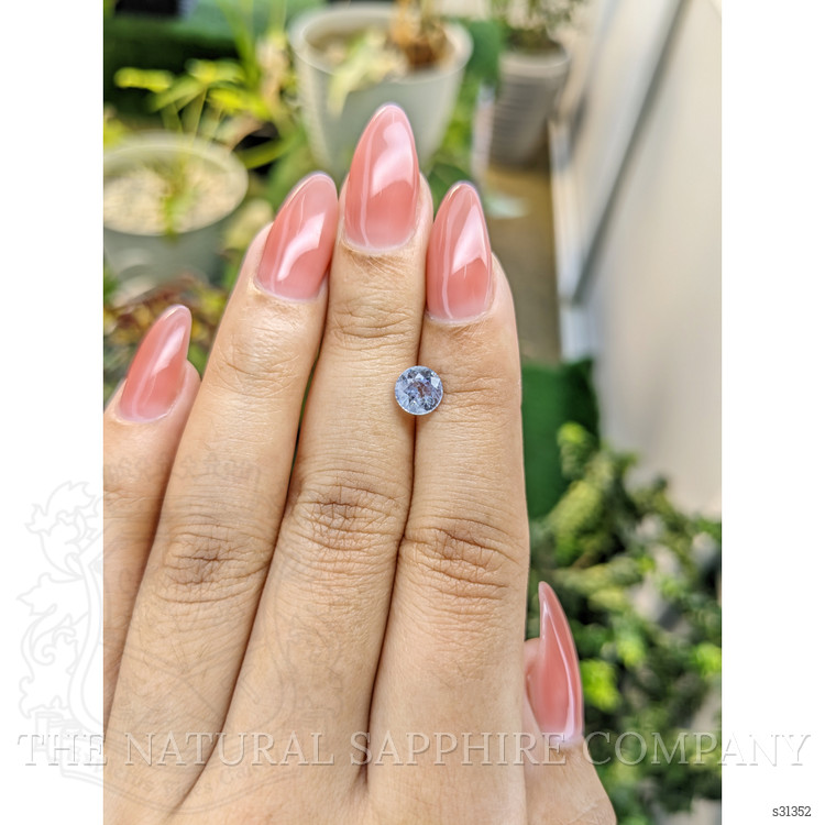 1.28 Ct. Blue Sapphire from Ceylon (Sri Lanka)