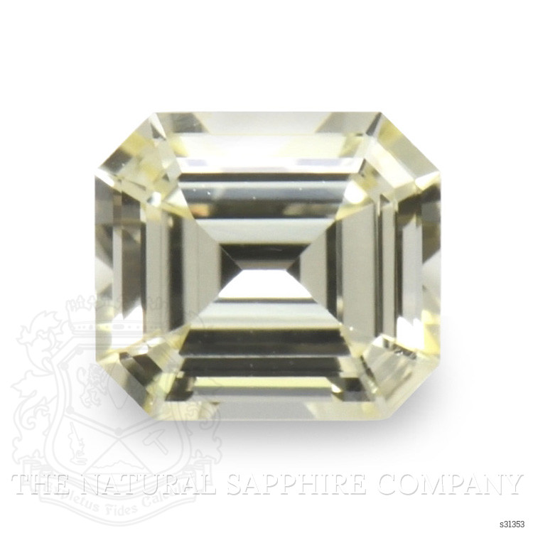 0.70 Ct. Yellow Sapphire from Ceylon (Sri Lanka)