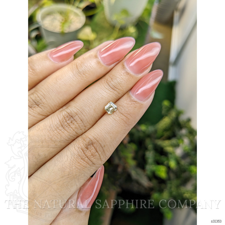 0.70 Ct. Yellow Sapphire from Ceylon (Sri Lanka)