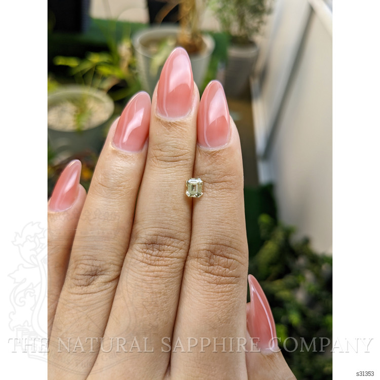 0.70 Ct. Yellow Sapphire from Ceylon (Sri Lanka)