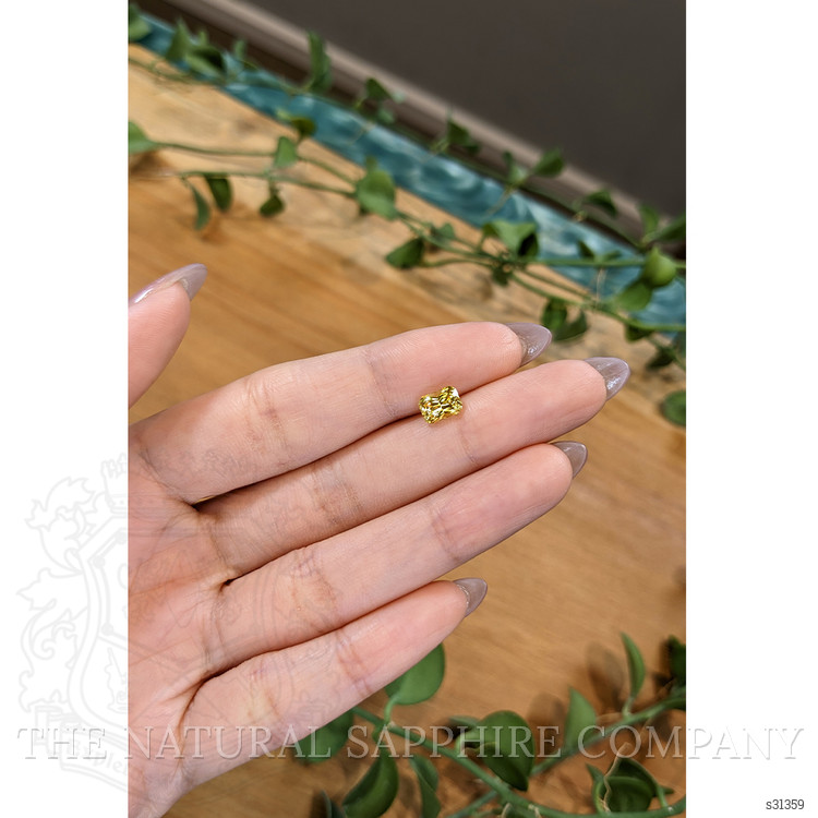 1.40 Ct. Yellow Sapphire from Ceylon (Sri Lanka)