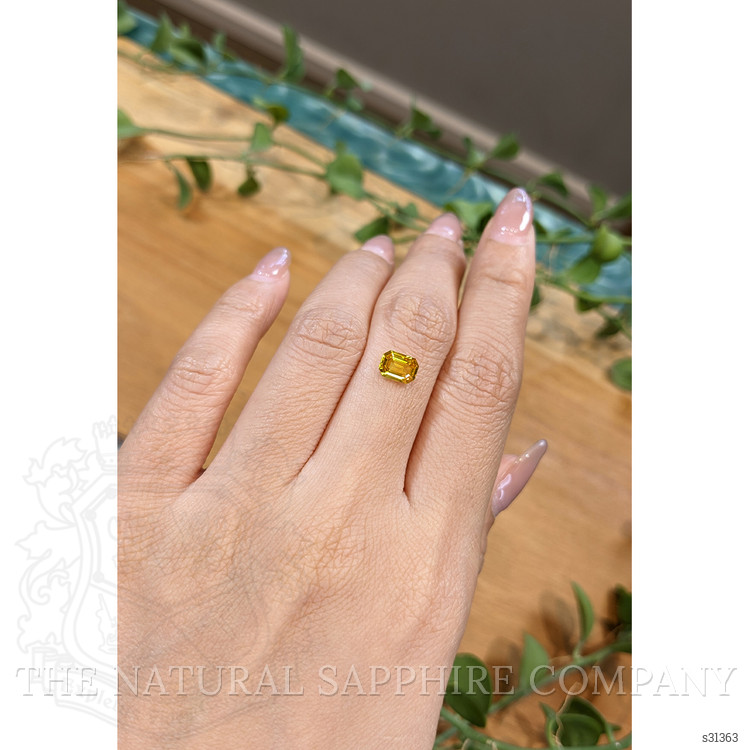 1.13 Ct. Yellow Sapphire from Ceylon (Sri Lanka)