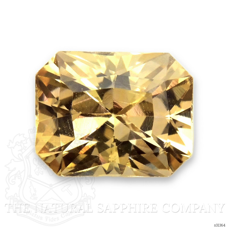 1.17 Ct. Yellowish Brown Sapphire from Ceylon (Sri Lanka)