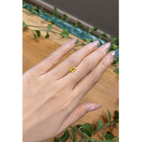 1.16 Ct. Orangish Yellow Sapphire from Ceylon (Sri Lanka) Life Style